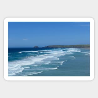 Perran Bay, Cornwall Sticker